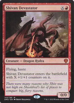 Shivan Devastator Dominaria United Regular - Image 1