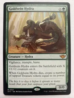 Goldvein Hydra Outlaws of Thunder Junction Regular MTG NM - Image 1