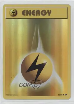 Lightning Energy Reverse Foil Pokemon XY Evolutions 20th Anniversary #94 - Image 1