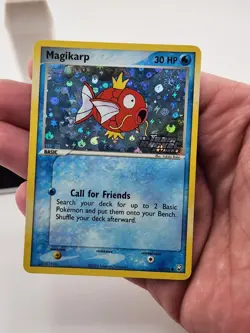 Pokemon TCG Magikarp Reverse Holo 65/109 ex Team Rocket Returns 2004 NM SWIRL 💫 - Image 1