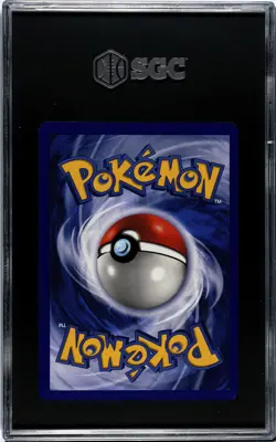 1999 WOTC Pokemon First Movie Black Star Promo Foil Stamp #4 Pikachu SGC 9.5 psa - Image 2