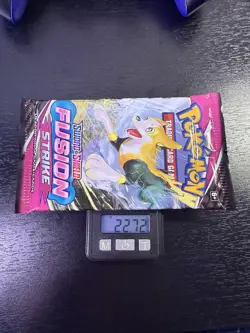 Insanely Heavy!! 22.72 Gram Fusion Strike Pokemon Sealed Booster Pack New - Image 1