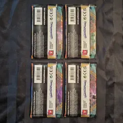Pokemon Darkness Ablaze - 4x Booster Packs - Art Set - Factory Sealed - Image 2