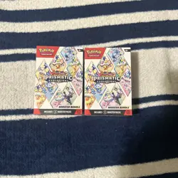 Pokemon Prismatic Evolutions Booster Bundle - NEW SEALED (2) 160.79 G GOD PACK - Image 1