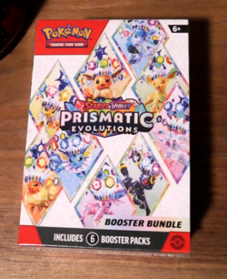 Pokemon TCG Scarlet & Violet Prismatic Evolutions Booster Bundle Factory Sealed - Image 1