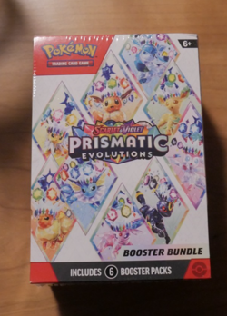 Pokemon TCG Scarlet & Violet Prismatic Evolutions Booster Bundle Factory Sealed - Image 1