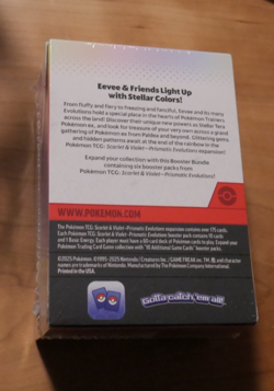 Pokemon TCG Scarlet & Violet Prismatic Evolutions Booster Bundle Factory Sealed - Image 2