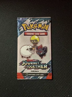 Pokemon Scarlet & Violet Journey Together Fun Booster Pack Factory Sealed - Image 1