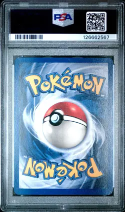 1999 POKEMON FOSSIL #10 LAPRAS-HOLO PSA 8 - Image 2