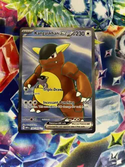 Pokemon Kangaskhan ex Full Art 190/165 Sv: Scarlet & Violet 151 Holo Near Mint - Image 3