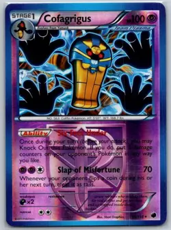Cofagrigus (Team Plasma) (56) 56/116 Reverse Holo Holo Rare Plasma Freeze LP - Image 1