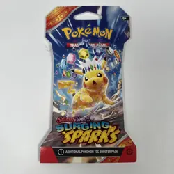 Pokemon TCG Surging Sparks Sleeved Booster Blister Lot of 4 Art Set Sealed NEW - Image 4