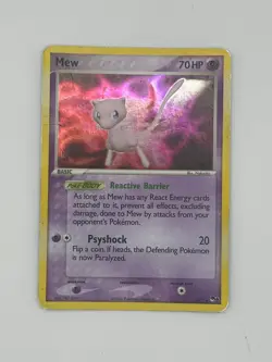 Pokemon TCG MEW 4/17 POP Series 4/17 Promo Holo Rare MP - Image 1