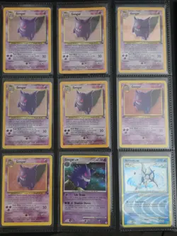 POKEMON VINTAGE HOLO FOSSIL GENGAR LOT - Includes Non-holos and Arceus AR4 - Image 1