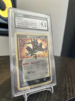 Pokemon TCG Greninja Star SWSH144 Celebrations Black Star Promo Shiny CGC 9.5 - Image 2