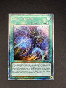 Yu-Gi-Oh! 2024 Soul Servant RA03-EN271 Platinum Secret Rare 1st Ed NM - Image 1