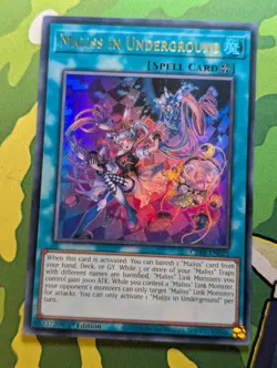 Yu-Gi-Oh! Maliss in Underground Ultra Rare CRBR-EN021 1st Edition NM - Image 1