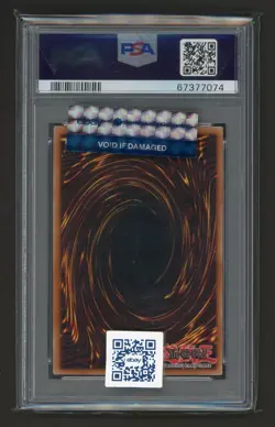 Yu-Gi-Oh! Dark Magician Girl mfc-000 1st edition PSA 8 NM-MT - Image 2