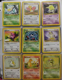 Huge Binder Collection 198 Pokemon Cards Lot Mixed-Vintage/Modern/Holos-Great!! - Image 1