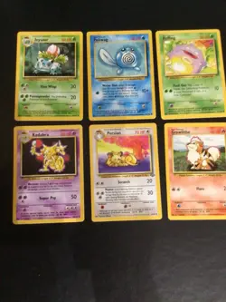 Lot Of 10 Vintage Non-Holo Pokemon Cards Some Less Common - No Duplicates NICE! - Image 2