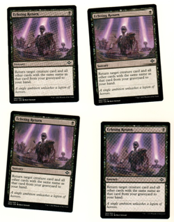 Set Of 4 Echoing Return #083/303 Modern Horizons 2 Magic The Gathering Card - Image 3