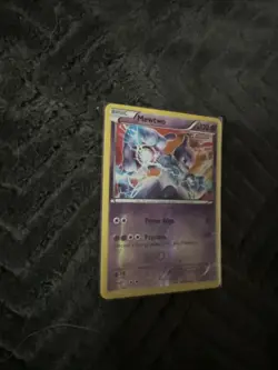 Pokemon Mewtwo TCG Reverse Holo Rare Card 53/113 B&W Legendary Treasures - Image 2