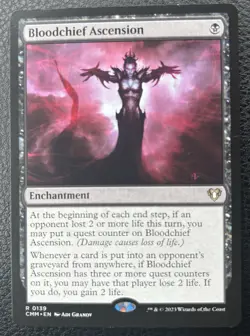 Bloodchief Ascension | NM | Commander Masters | CMM #139 | MTG - Image 1