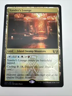 Xander's Lounge Streets of New Capenna Foil NM MTG - Image 3