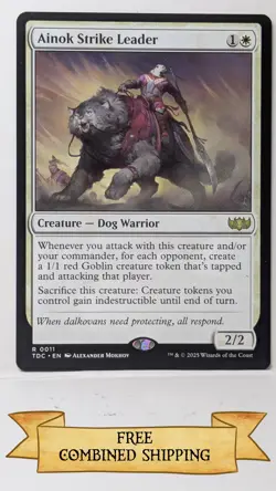 Ainok Strike Leader Commander: Tarkir: Dragonstorm Regular - Image 1