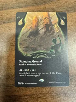 Stomping Ground Edge of Eternities Borderless Rare - Image 1