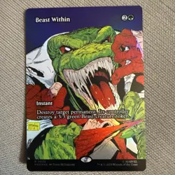 Beast Within (Borderless) Marvel Eternal-Legal Foil - Image 1