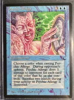The Dark - MTG - Psychic Allergy - NM - Image 1