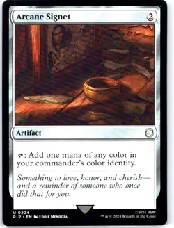 #224 Arcane Signet Universes Beyond: Fallout Uncommon - Image 1