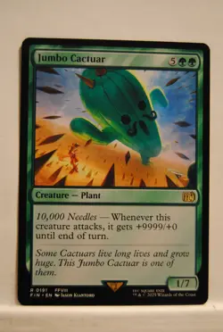 Magic: Final Fantasy: Jumbo Cactuar #0191 - Image 1
