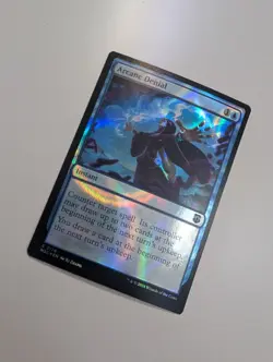 MTG - Arcane Denial (Ripple Foil) - Commander: Modern Horizons 3 NM/M Condition - Image 2