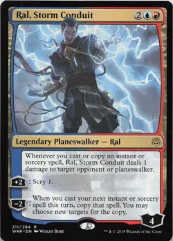 Ral, Storm Conduit R War of the Spark 211 LP-NM MTG - Image 1