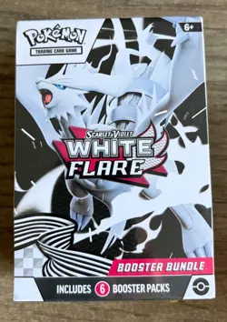 Pokemon TCG: Scarlet & Violet White Flare Booster Bundle (6 Packs) IN HAND - Image 1