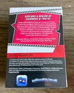 Pokemon TCG: Scarlet & Violet White Flare Booster Bundle (6 Packs) IN HAND - Image 2