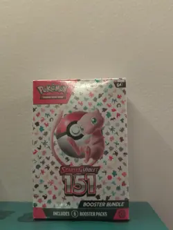 Pokemon Scarlet Violet 151 Booster Bundle 6-Pack, Factory-Sealed, Brand New - Image 1
