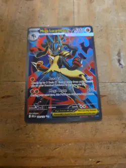 Pokemon TCG Mega Lucario EX 160/132 Ultra Rare Holo NM Mega Evolutions Full Art - Image 2