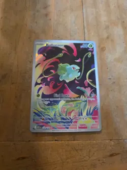 Pokemon TCG Bulbasaur 133/132 Mega Evolution Illustration Rare Holo NM - Image 2