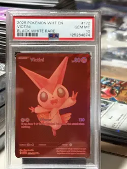 Victini White Flare 172/086 PSA 10!!! Pokemon Rare Gem 10 - Image 2