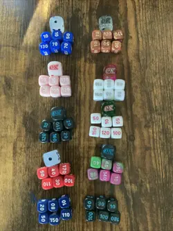Lot of 10x Official Pokemon TCG Dice - FREE USPS Ground Advantage - Image 1