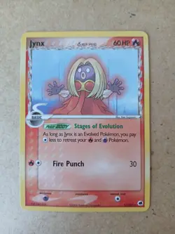 Pokemon TCG Jynx 17/101 Dragon Frontiers Holo And Non-Holo Set LP - Image 4