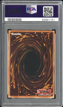 2003 YU-GI-OH! MFC-MAGICIAN'S FORCE 1ST EDITION #000 DARK MAGICIAN GIRL PSA 9 - Image 2
