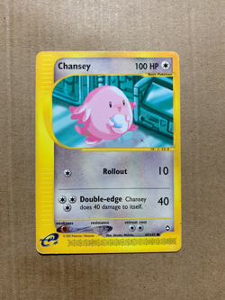Chansey 69/147 Aquapolis - Common Pokemon Card - HP - Image 1