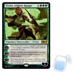VIVIEN, ARKBOW RANGER Core Set 2020 M20 Planeswalker Magic MTG MINT CARD - Image 1