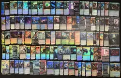 Final Fantasy MTG Land/Common/Uncommon 100+ Card Lot Foil Borderless - Image 1