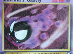 Sabrina's Gastly - 93/132 - 1st Edition Common WOTC TCG-Gym Heroes Pokemon Card - Image 2