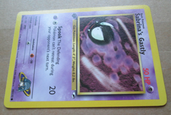 Sabrina's Gastly - 93/132 - 1st Edition Common WOTC TCG-Gym Heroes Pokemon Card - Image 4